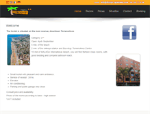 Tablet Screenshot of hostal-lapalmera.com